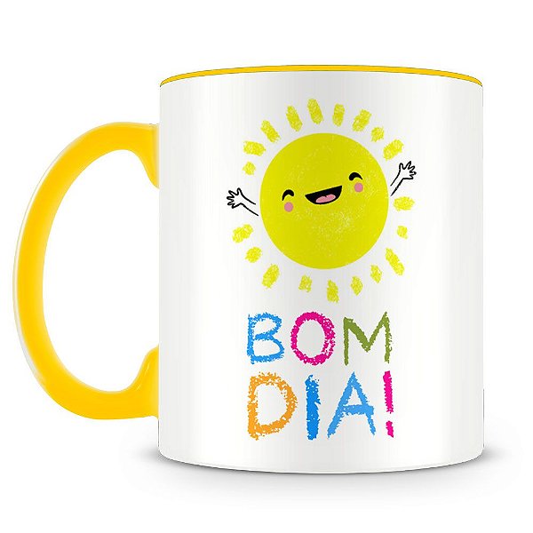 Caneca Personalizada Bom Dia (Mod.2)