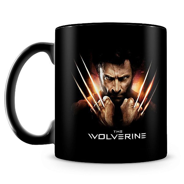 Caneca Personalizada Wolverine (100% Preta)