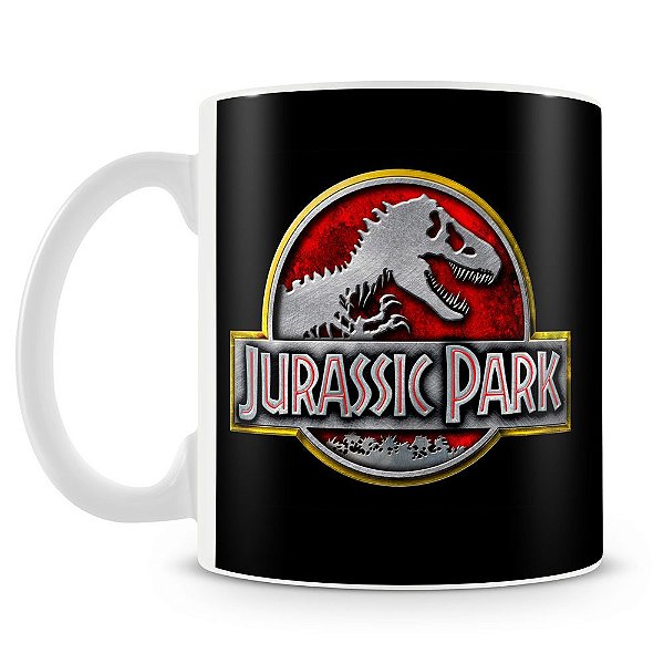 Caneca Personalizada Jurassic Park (Mod.1)