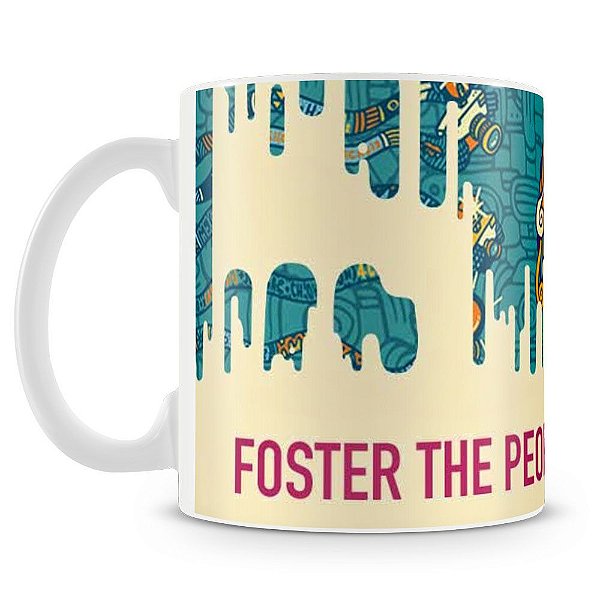 Caneca Personalizada Banda Foster The People