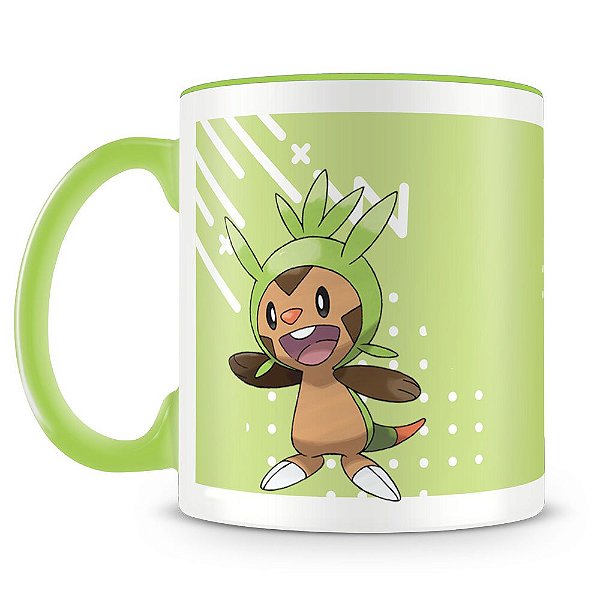 Caneca Personalizada Pokémon Chespin (Mod.2)