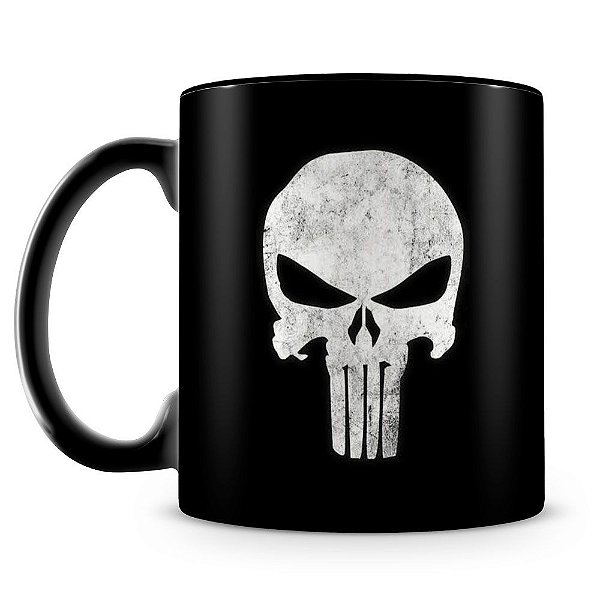 Caneca Personalizada O Justiceiro (100% Preta)