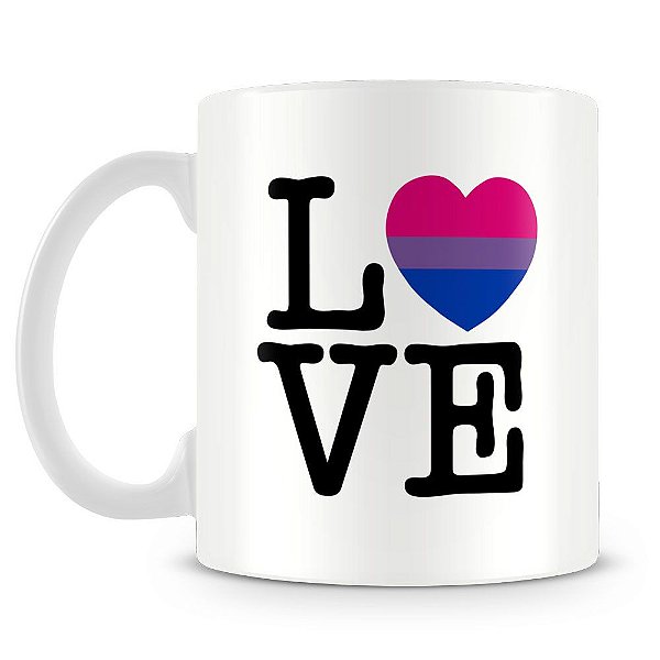 Caneca Personalizada Bi Love