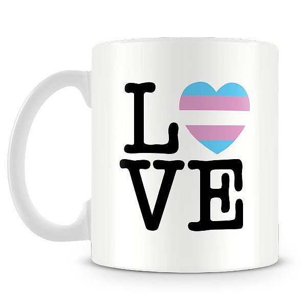 Caneca Personalizada Trans Love