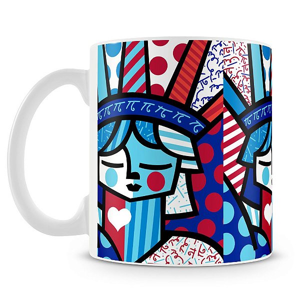 Caneca Personalizada Romero Britto Freedom