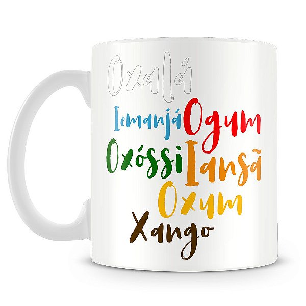 Caneca Personalizada Orixás