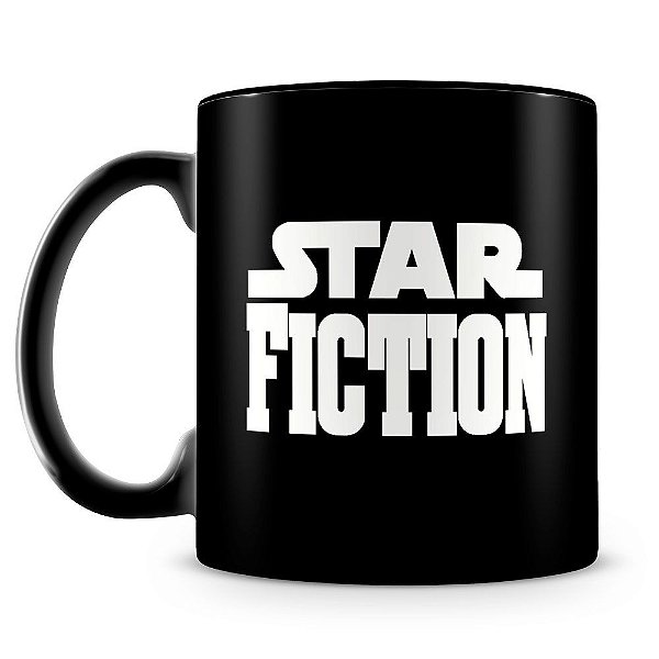 Caneca Personalizada Darth Vader Star Fiction (100% Preta)