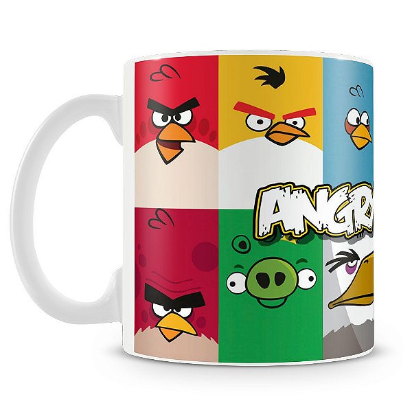 Caneca Personalizada Angry Birds (Mod.1)