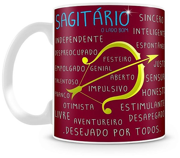 Caneca Personalizada Signo de Sagitário