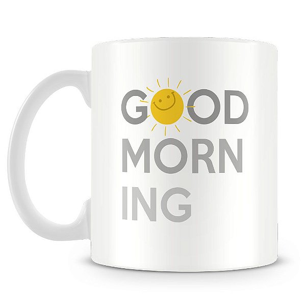 Caneca Personalizada Good Morning