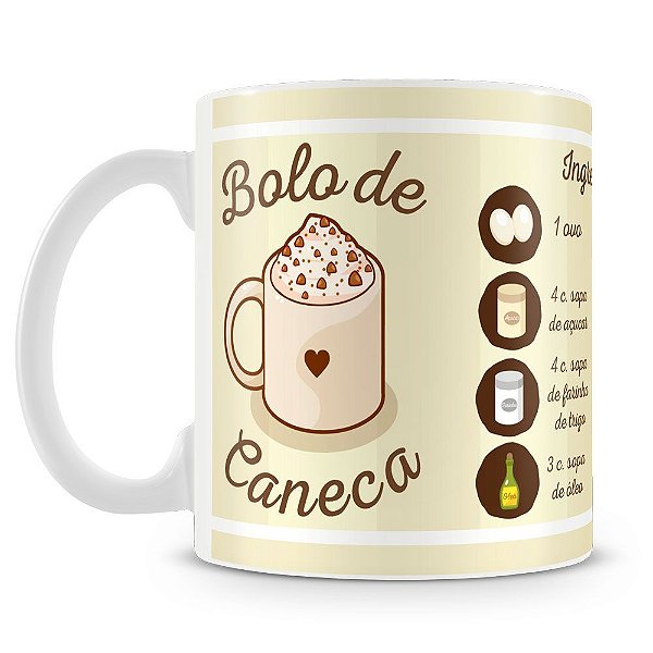 Caneca Personalizada Bolo de Caneca