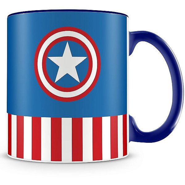 Caneca Personalizada Capitão América