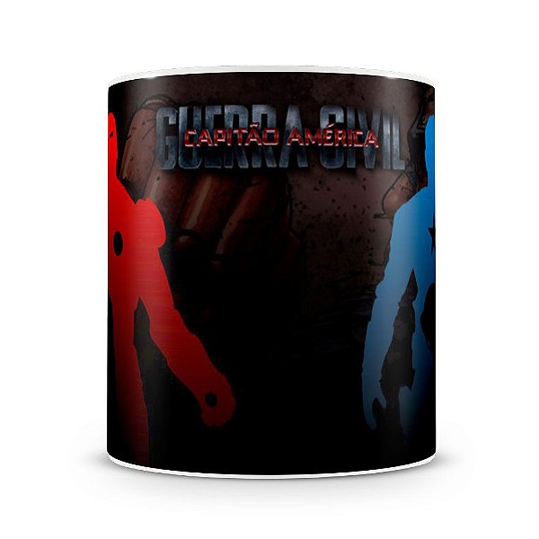 Caneca Capitão América Guerra Civil (Mod.3)