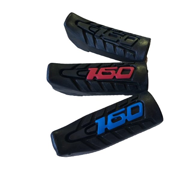 Borracha Estribo Apoio Pedaleira Dianteira Titan 160 2016 Personalizada