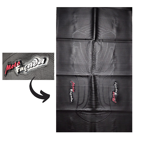 Capa do Banco Universal Titan Fan Start Ybr 125/150/160 Moto Fuçada