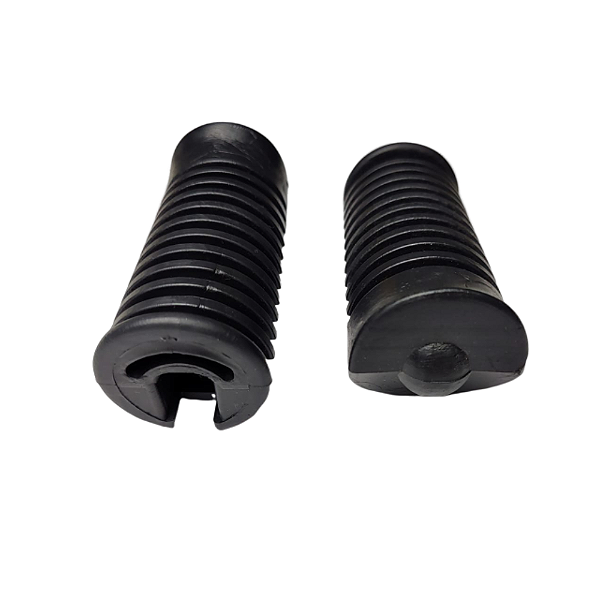 Par de Borracha do Estribo Dianteiro POP e BIZ 100