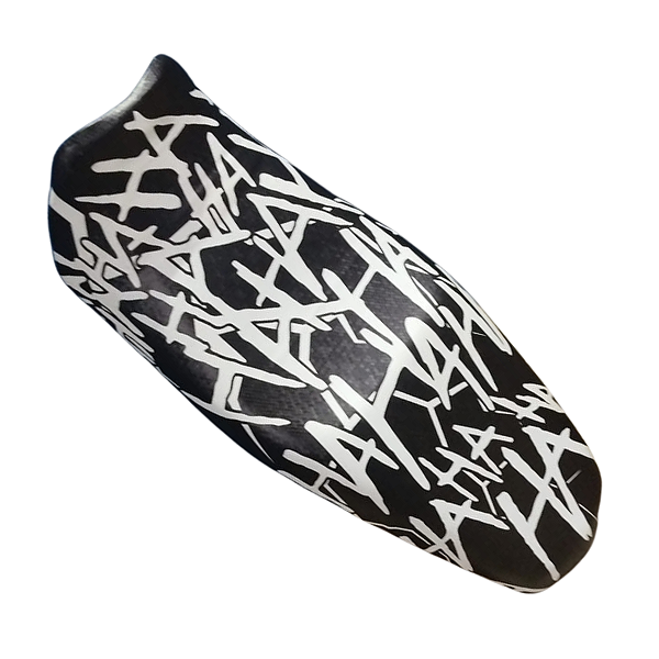 Capa Emborrachada Banco Moto Personalizada Ha Ha Ha - Titan Start Fan Ybr