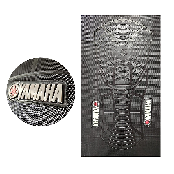 Capa Banco Emborrachada Antderrapante Yamaha Preta