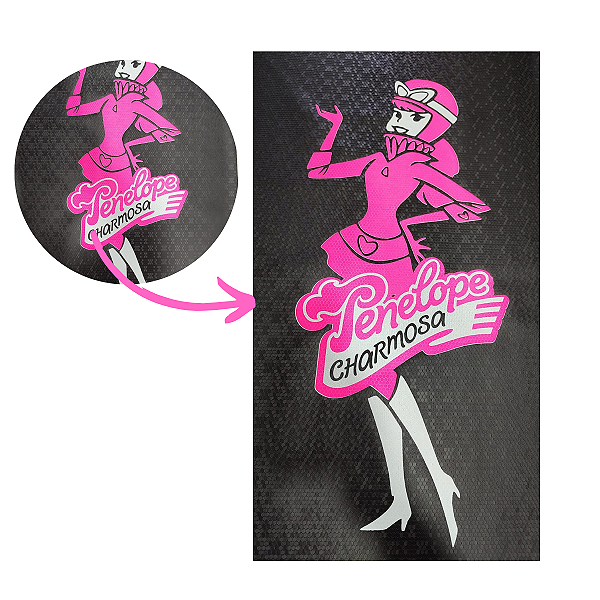 Capa Banco Moto Fan Titan Ybr Fazer Factor Rosa Mulher