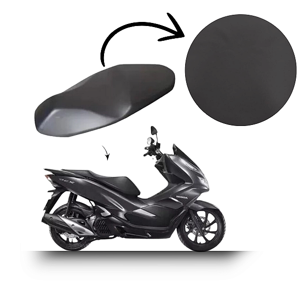 Capa De Banco Honda Pcx 150 2017/23 Preta