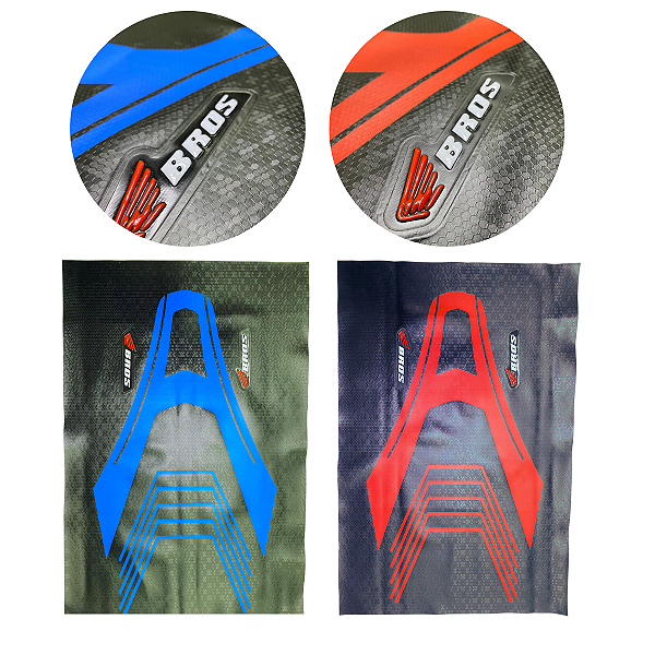 Capa Banco Honda Bros 125 150 160 Pintada Personalizada Power