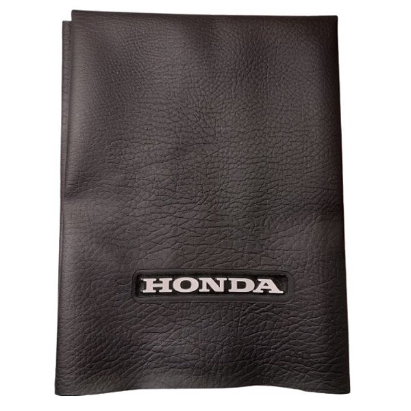 Capa De Banco Moto Cg Titan 150 Fan 150 2009 2010 2011 2012 2013 Modelo Original C/ Escrita Honda