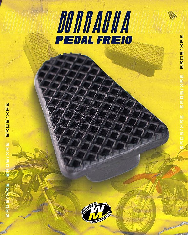 Borracha Pedal Freio Bros e Xre300