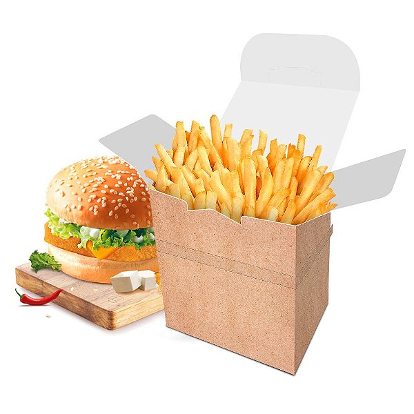 Caixa de Hambúrguer ou Xis Salada | Kraft