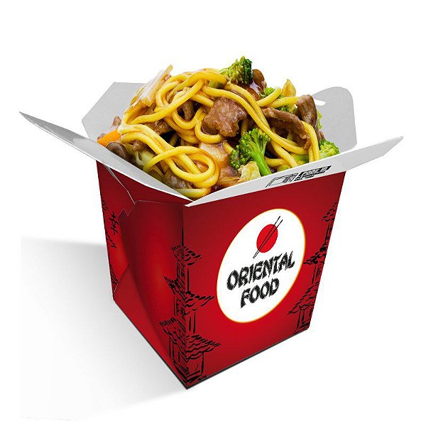 Embalagem Box para Yakisoba - Orienta Food | Grande