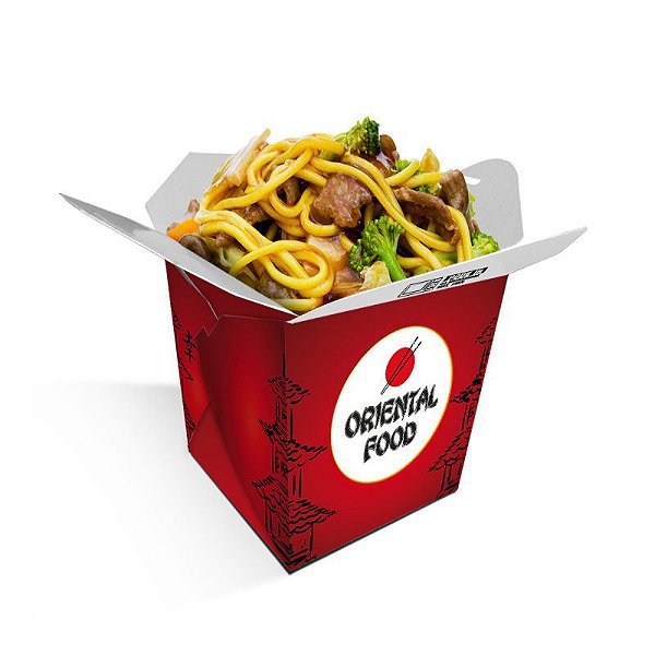 Embalagem Box para Yakisoba - Orienta Food | Média