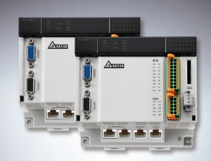 DVP15MC11T-06 Controlador Lógico Programável  com Motion Control CANopen 6 eixos interpolantes Delta