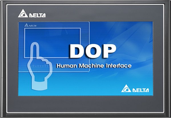 DOP-107EV IHM Delta 7" TFT LCD Touch 800X480 pixels com Ethernet