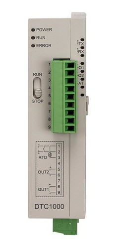 DTC1000V Controlador de Temperatura Modular, Unidade Central Expansível, RS-485, Saídas Pulso de Tensão 12V, Alim: 24 Vd
