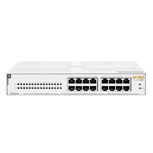 Switch HPE Instant On 1430 16G Class4 PoE - R8R48A Aruba