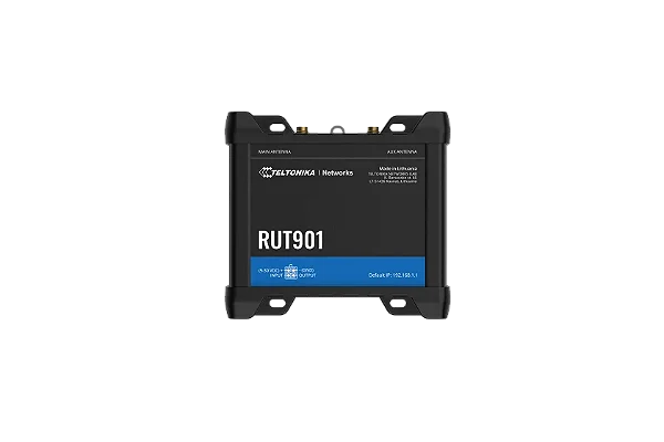 RUT901 Roteador Celular Industrial Dual SIM 4G WI-FI Access Point 4x Ethernet  Teltonika