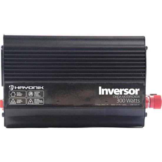 Inversor Automotivo MSW2103 Onda Modificada 300W 24V/127V HAYONIK