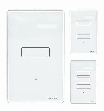1106104 Interruptor inteligente wifi touch 1 tecla branco AGL