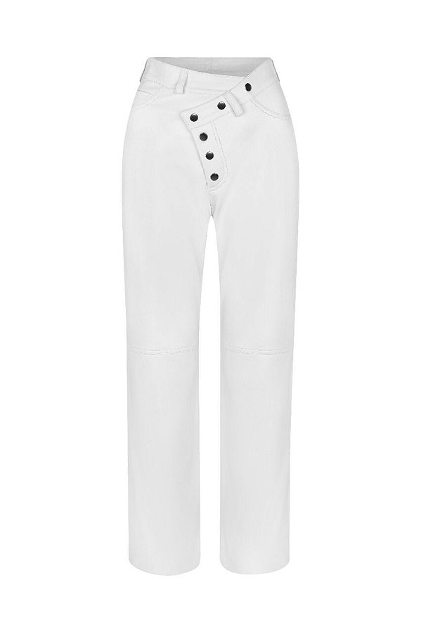 CALÇA WIDE LEG BOTÕES VISTA