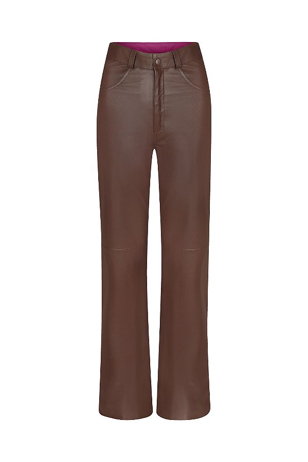CALÇA WIDE LEG BICOLOR