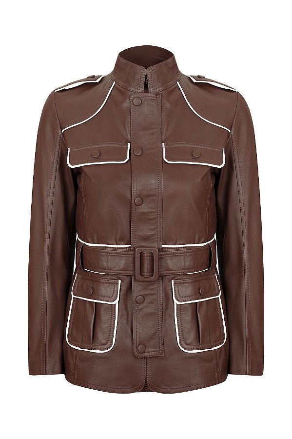 CAMISA MILITAR CINTO VIÉS