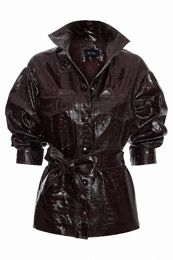 PARKA OVERSIZED CROCO