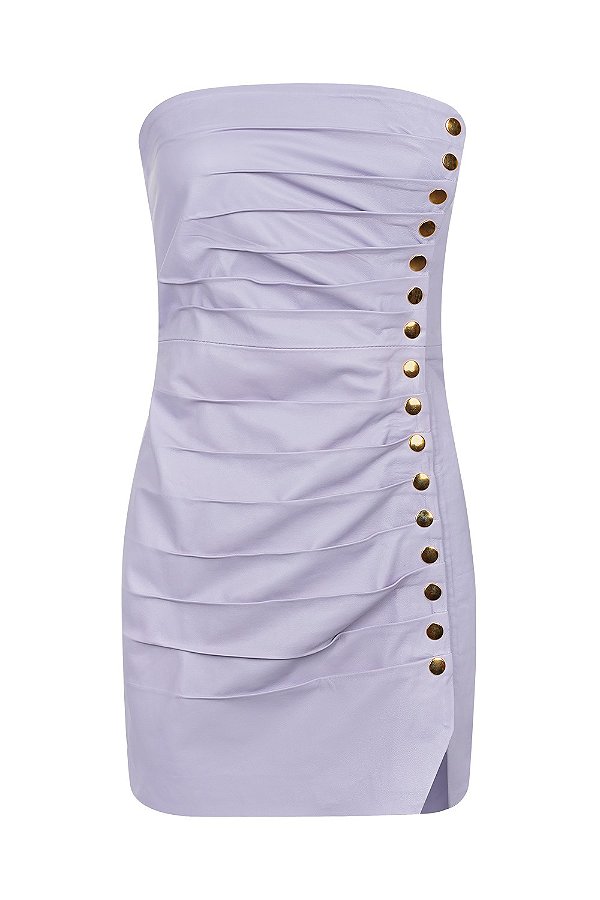 VESTIDO BOTÕES DOURADOS