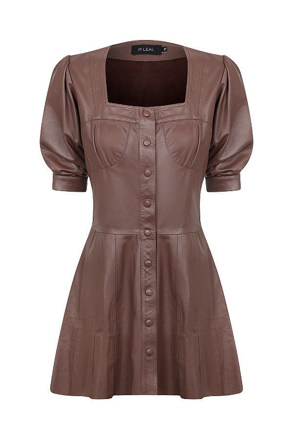 VESTIDO MEIA TAÇA PREGAS