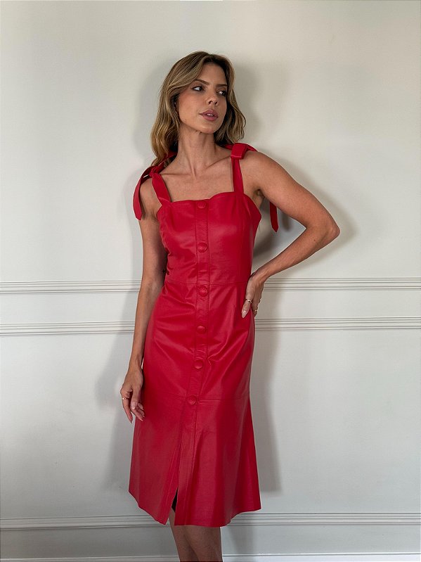 Vestido Midi Botões