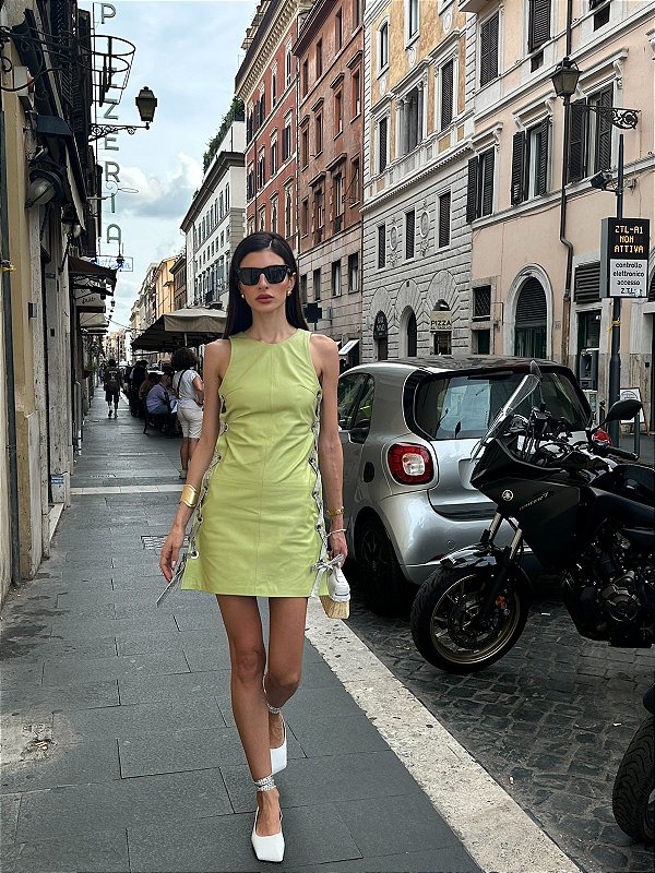 VESTIDO AMARRAÇÃO LATERAL