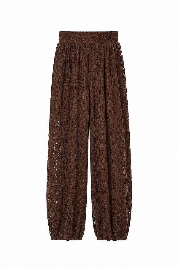 CALÇA BALLOON RENDA