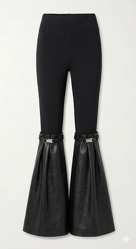 CALÇA FLARE FIVELA
