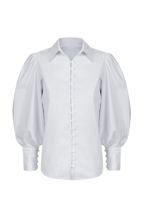 CAMISA MANGA BUFANTE TRICOLINE
