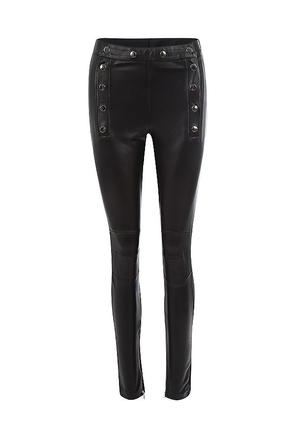 CALÇA SKINNY BOTÕES CÓS
