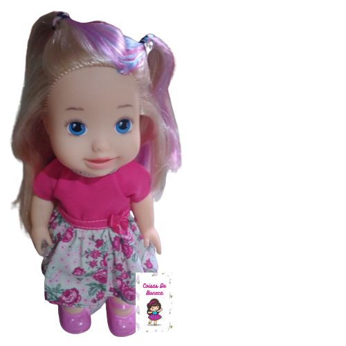Vestido Coisas De Boneca P/ Boneca Baby Alive/My Little